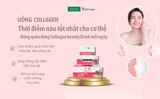Uống collagen nước lúc nào tốt nhất, an toàn và hiệu quả cho cơ thể của bạn